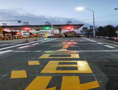 江西江西高速道路划线施工